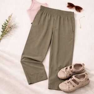 Columbia Active‎ Nylon Lightweight Cropped Pants (Large) Hiking Outdoor Summer